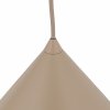 Lampa wisząca na beżowym gumowym przewodzie CONO L 10621 TK-LIGHTING
